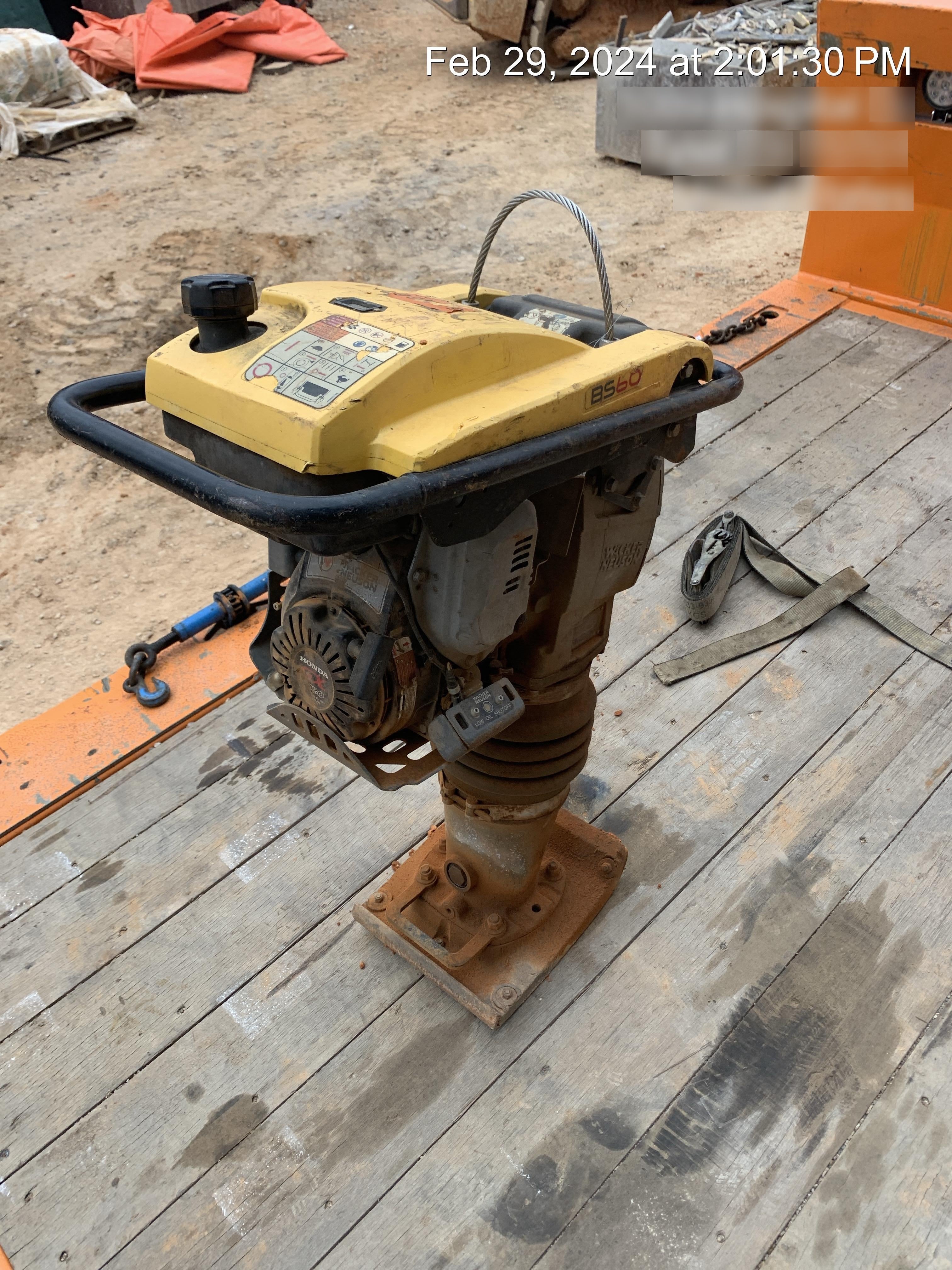 2020 WACKER NEUSON BS60-4As