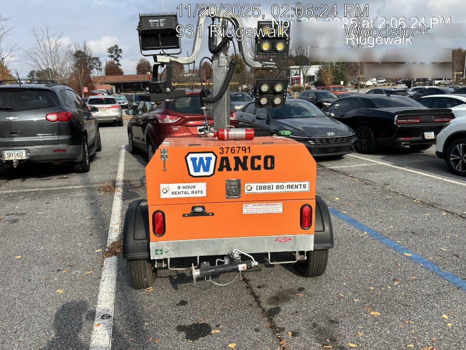 2023 Wanco WLTT-4MM4K Diesel, Deep Sea Controller, Shore Power Plug, Auto Start, (4) 350W LED Floodlights, 4kW Generator, 60 Gal Fuel Tank, 2" Ball, T3