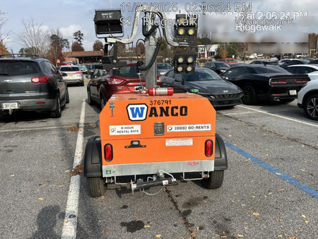 2023 Wanco WLTT-4MM4K Diesel, Deep Sea Controller, Shore Power Plug, Auto Start, (4) 350W LED Floodlights, 4kW Generator, 60 Gal Fuel Tank, 2" Ball, T3