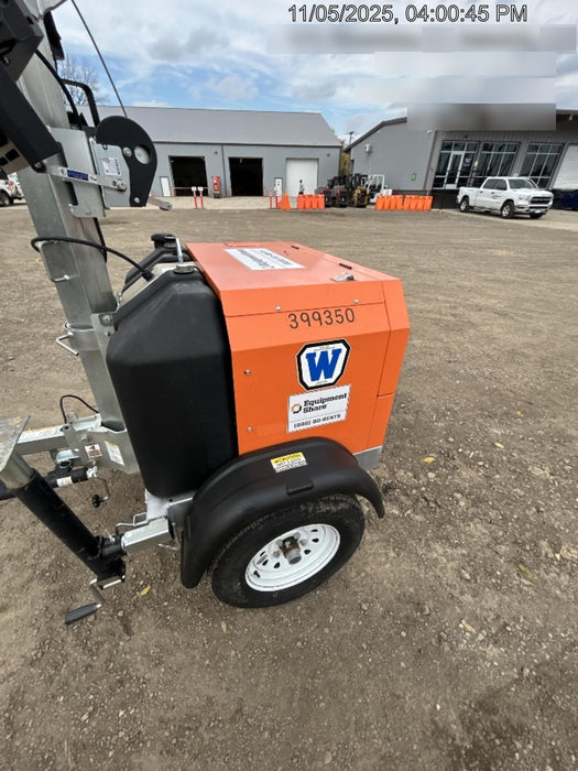 2024 Wanco WLTT-4MM4K Diesel, Deep Sea Controller, Shore Power Plug, Auto Start, (4) 350W LED Floodlights, 4kW Generator, 60 Gal Fuel Tank, 2" Ball, T3