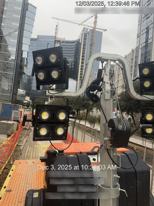 2024 Wanco WLTT-4MM4K Diesel, Deep Sea Controller, Shore Power Plug, Auto Start, (4) 350W LED Floodlights, 4kW Generator, 60 Gal Fuel Tank, 2" Ball, T3