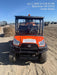 Kubota RTV-X1140W-H 4WD utility cart -LED strobe -Windshield tempered glass -Plastic canopy -Wire harness kit -Backup alarm