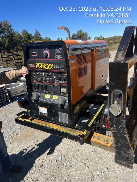 2022 Lincoln Electric LE400 Kubota V1505, Trlr, Cable Rack, Light Kit, ES Decals, T3