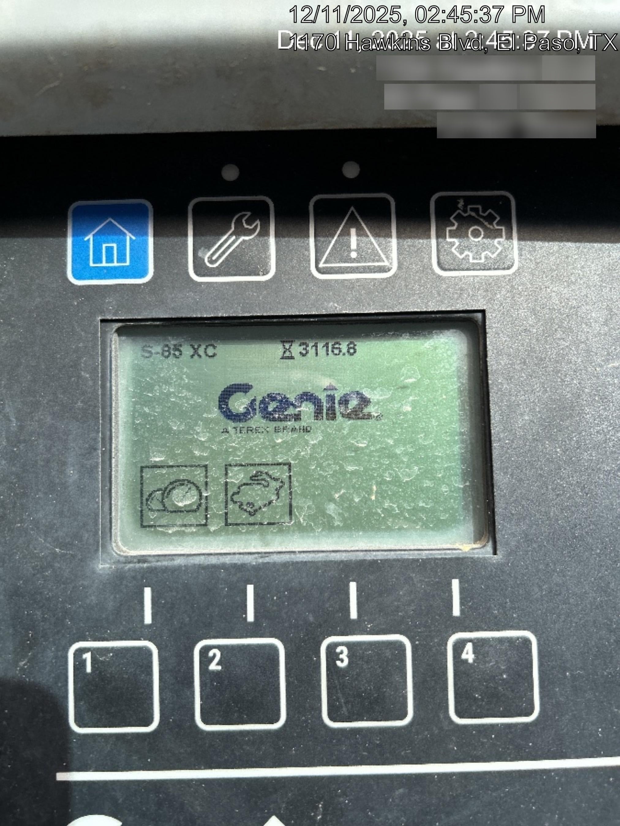 2020 GENIE S-85 XC