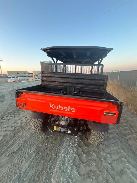 2021 Kubota RTV-X1140W-H Plastic Canopy, Windshield Acrylic Clear, LED Strobe Light, Wire Harness Kit, Back up Alarm