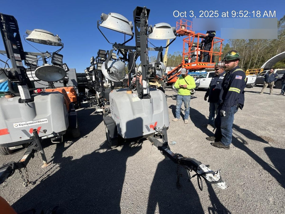 2019 Wacker Neuson LTV6L-MH Wacker Neuson LTV6L Mobile Light Tower w/Fuel Level Sensor Installed