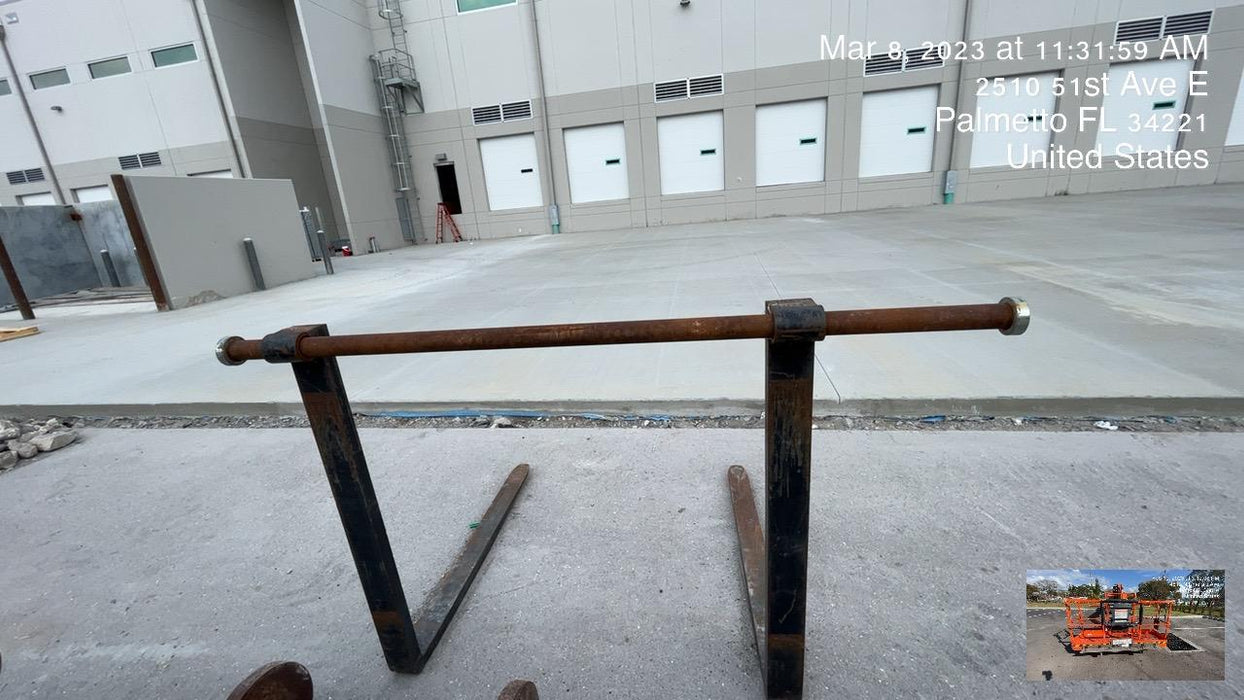 2014 WERK-BRAU 42" Forks - Backhoe