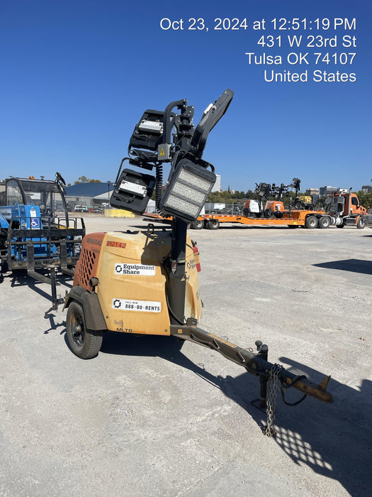 2024 Generac MLT2 Diesel, Flex Switch 120V Input, Powerzone Controller, 
(4) 320W LED Lights, 4kW Generator, 39.9 Gal Fuel Tank, 2" Ball, T3