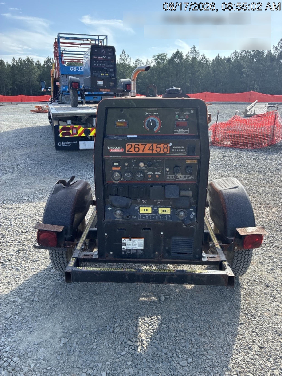 2022 Lincoln Electric LE400 Kubota V1505, Trlr, Cable Rack, Light Kit, ES Decals, T3