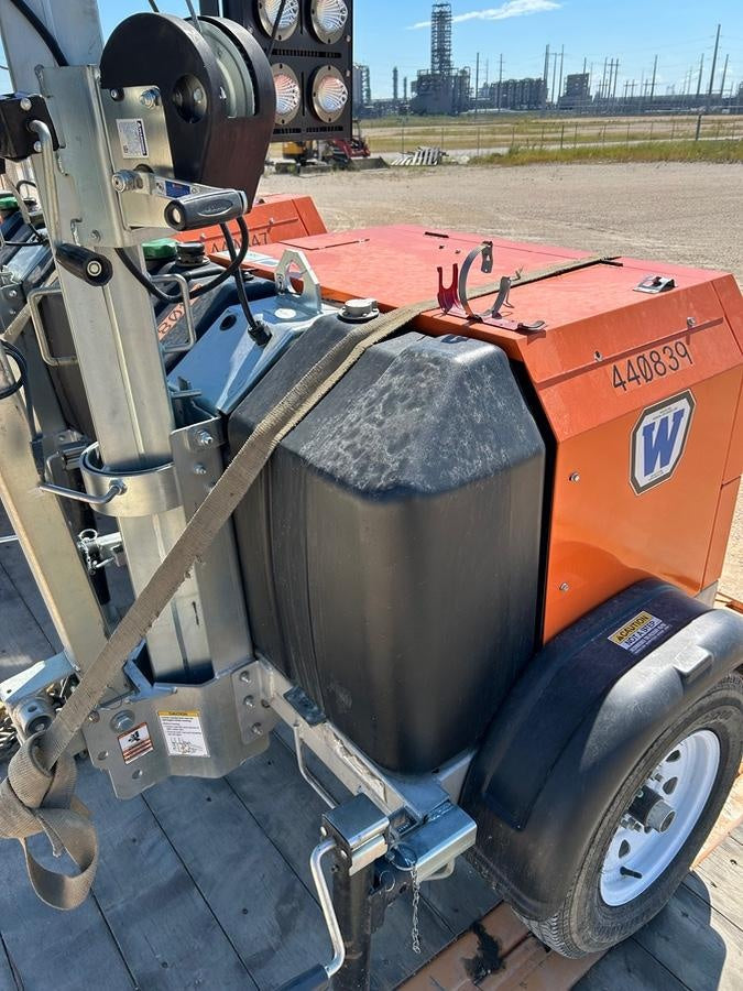 2024 Wanco WLTT-4MM4K Diesel, Deep Sea Controller, Shore Power Plug, Auto Start, (4) 350W LED Floodlights, 4kW Generator, 60 Gal Fuel Tank, 2" Ball, T3