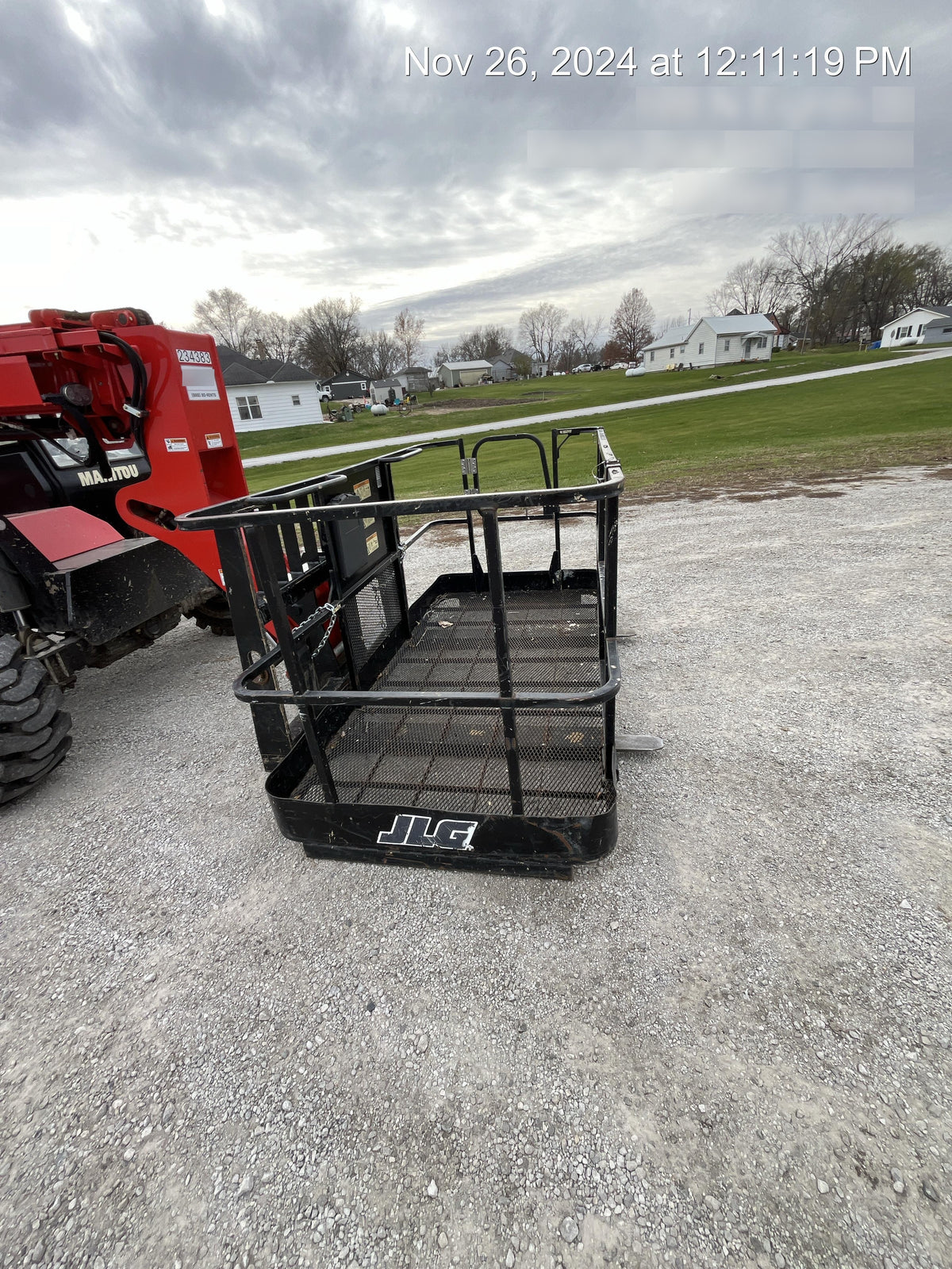 2016 JLG Work Platform, Fork Mounted