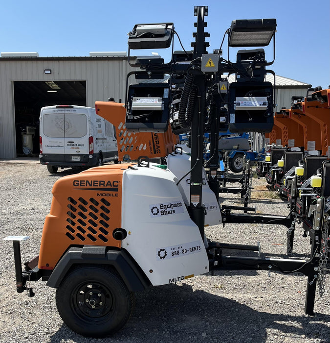 2023 Generac MLT2 Diesel, Flex Switch 120V Input, Powerzone Controller, (4) 320W LED Lights, 4kW Generator, 39.9 Gal Fuel Tank, 2" Ball, T3