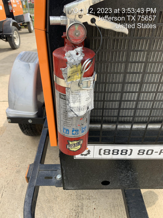 2022 Lincoln Electric LE400 Kubota V1505, Trlr, Cable Rack, Light Kit, ES Decals, T3