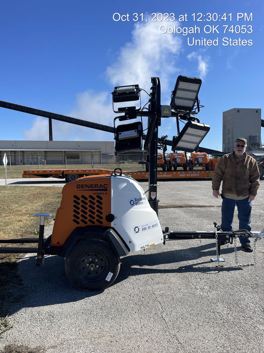 2023 Generac MLT2 Diesel, Flex Switch 120V Input, Powerzone Controller, (4) 320W LED Lights, 4kW Generator, 39.9 Gal Fuel Tank, 2" Ball, T3