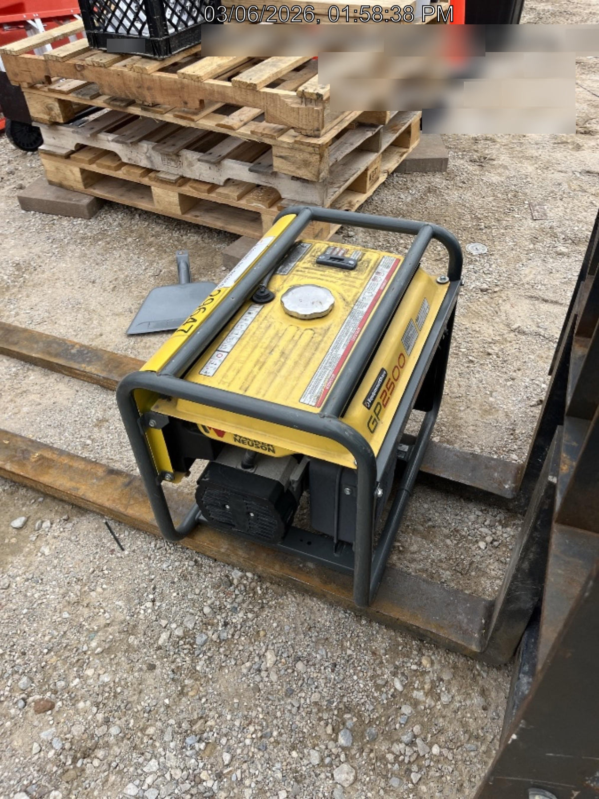 2019 WACKER NEUSON GP2500A