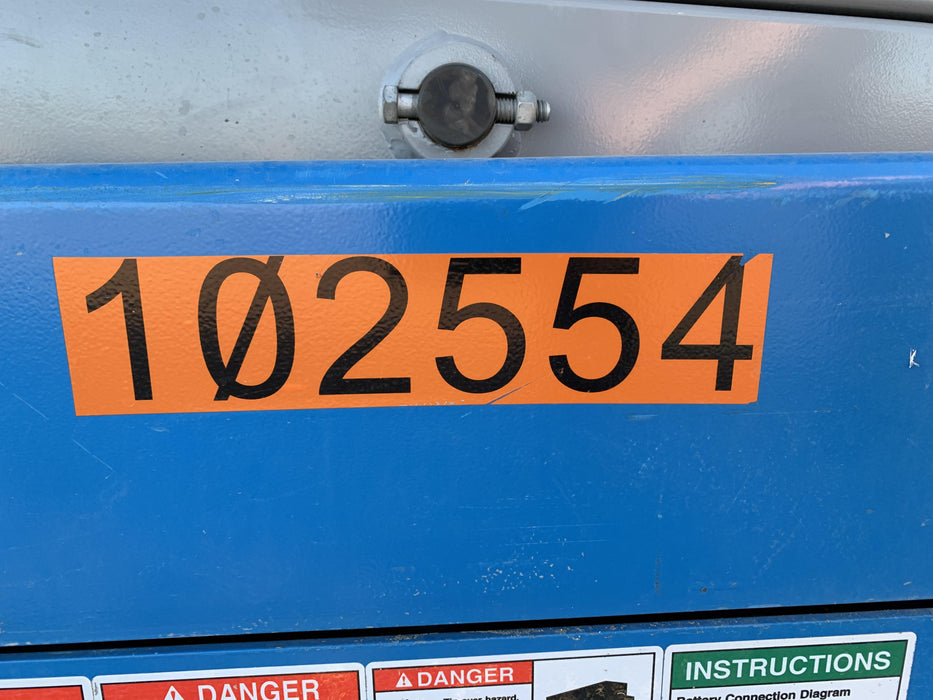 2020 Genie GS-1930 Solid Non Marking Tires, Beacon, Folding rails with half height swing gate, 800W Inverter