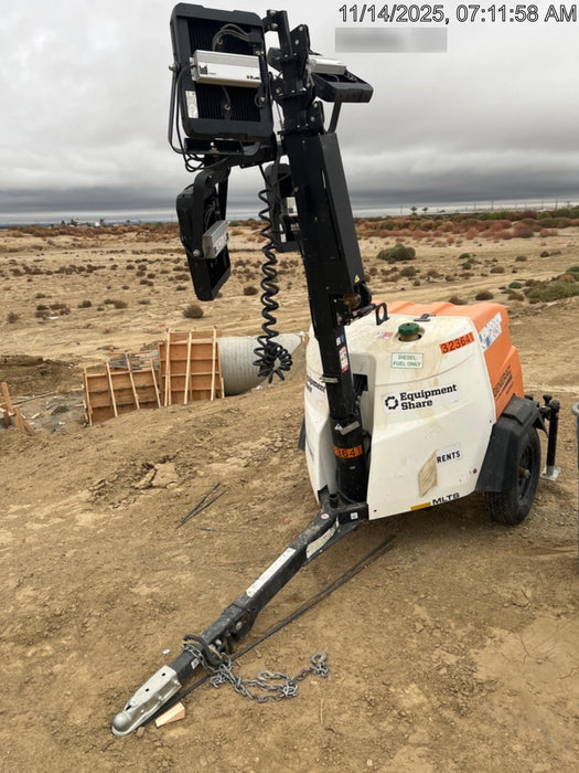 2023 Generac MLT2 Diesel, Flex Switch 120V Input, Powerzone Controller, (4) 320W LED Lights, 4kW Generator, 39.9 Gal Fuel Tank, 2" Ball, T3