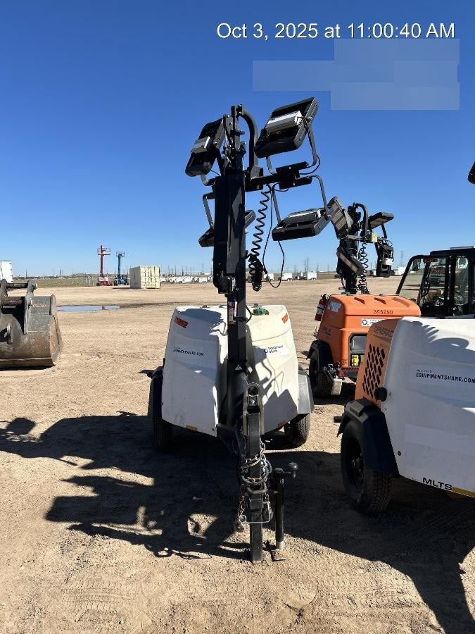 2023 Generac MLT2 Diesel, Flex Switch 120V Input, Powerzone Controller, (4) 320W LED Lights, 4kW Generator, 39.9 Gal Fuel Tank, 2" Ball, T3