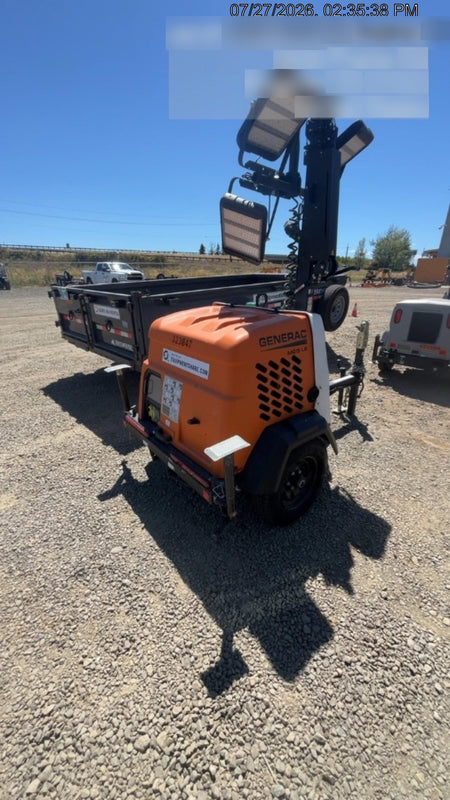 2023 Generac MLT2 Diesel, Flex Switch 120V Input, Powerzone Controller, (4) 320W LED Lights, 4kW Generator, 39.9 Gal Fuel Tank, 2" Ball, T3