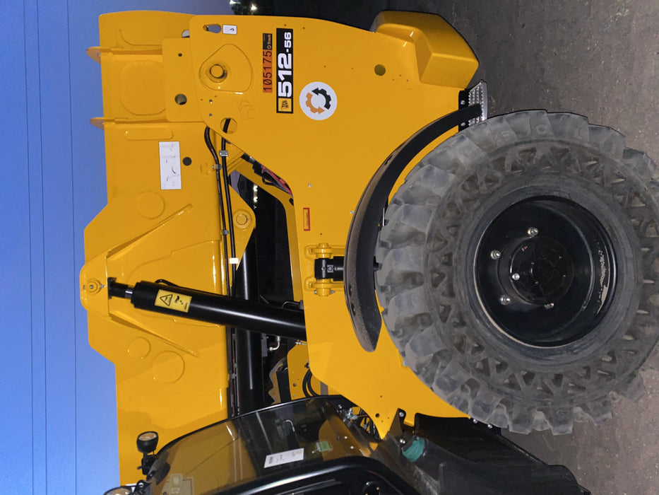 2020 JCB 512-56 Canopy, 74Hp, Solid Tires, Work Lights, Beacon, Aux Hydraulics, Back up Alarm, Lifting Eye, ES Decals