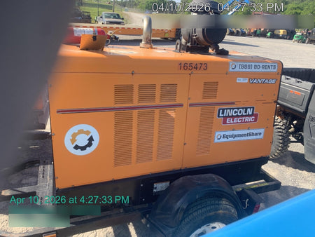 2021 Lincoln Electric Vantage 549X Ready Pak 3, ORANGE (includes trailer, cable rack, fender light kit)