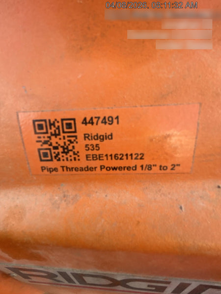 2024 RIDGID 535