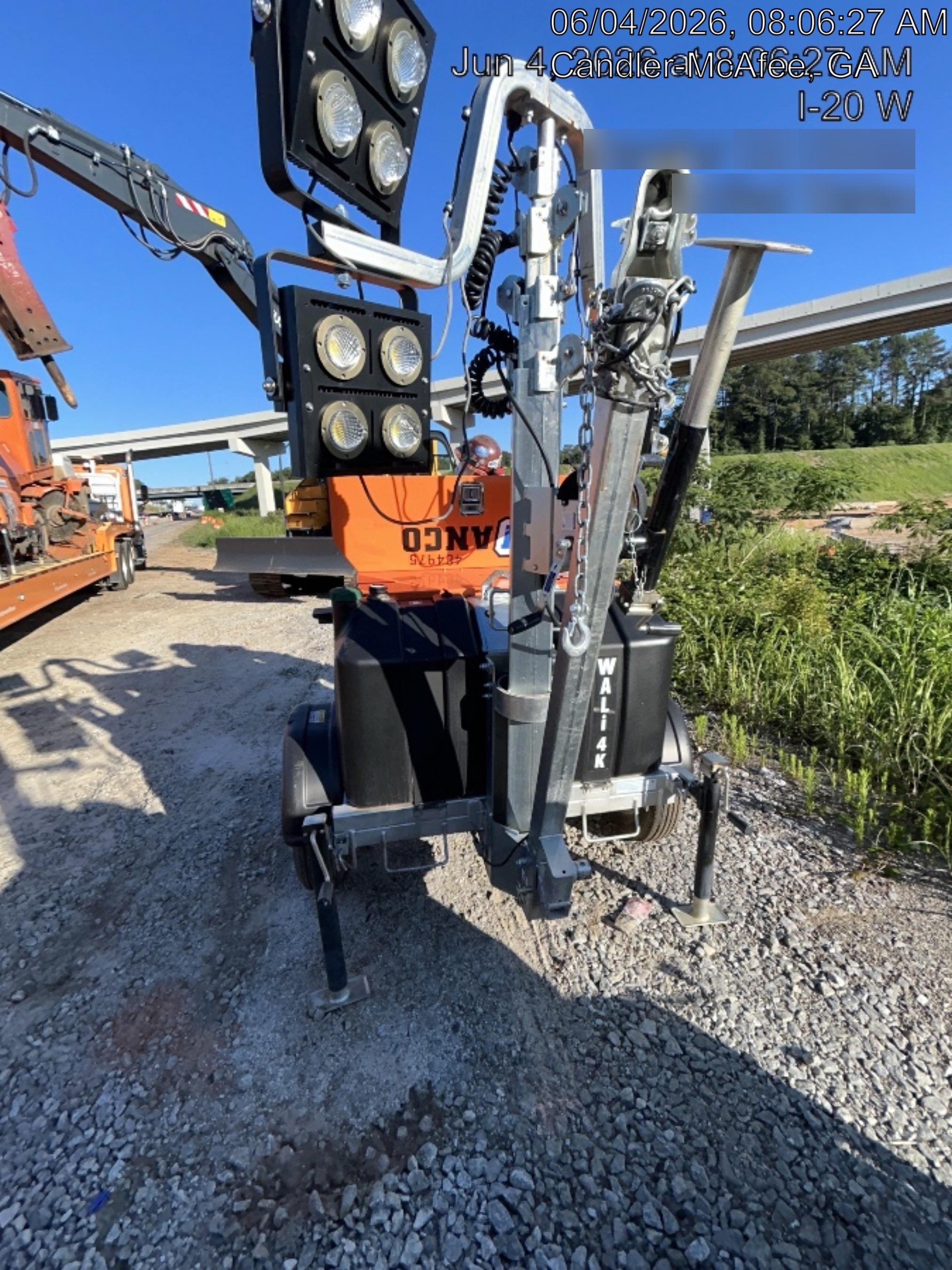 2025 Wanco WLTT-4MM4K Diesel, Mitsubishi L2E, 9.0HP @1800 rpm, Deep Sea Controller, Shore Power Plug, Auto Start, (4) 350W LED Floodlights, 4kW Generator, 60 Gal Fuel Tank, 2" Ball, T3