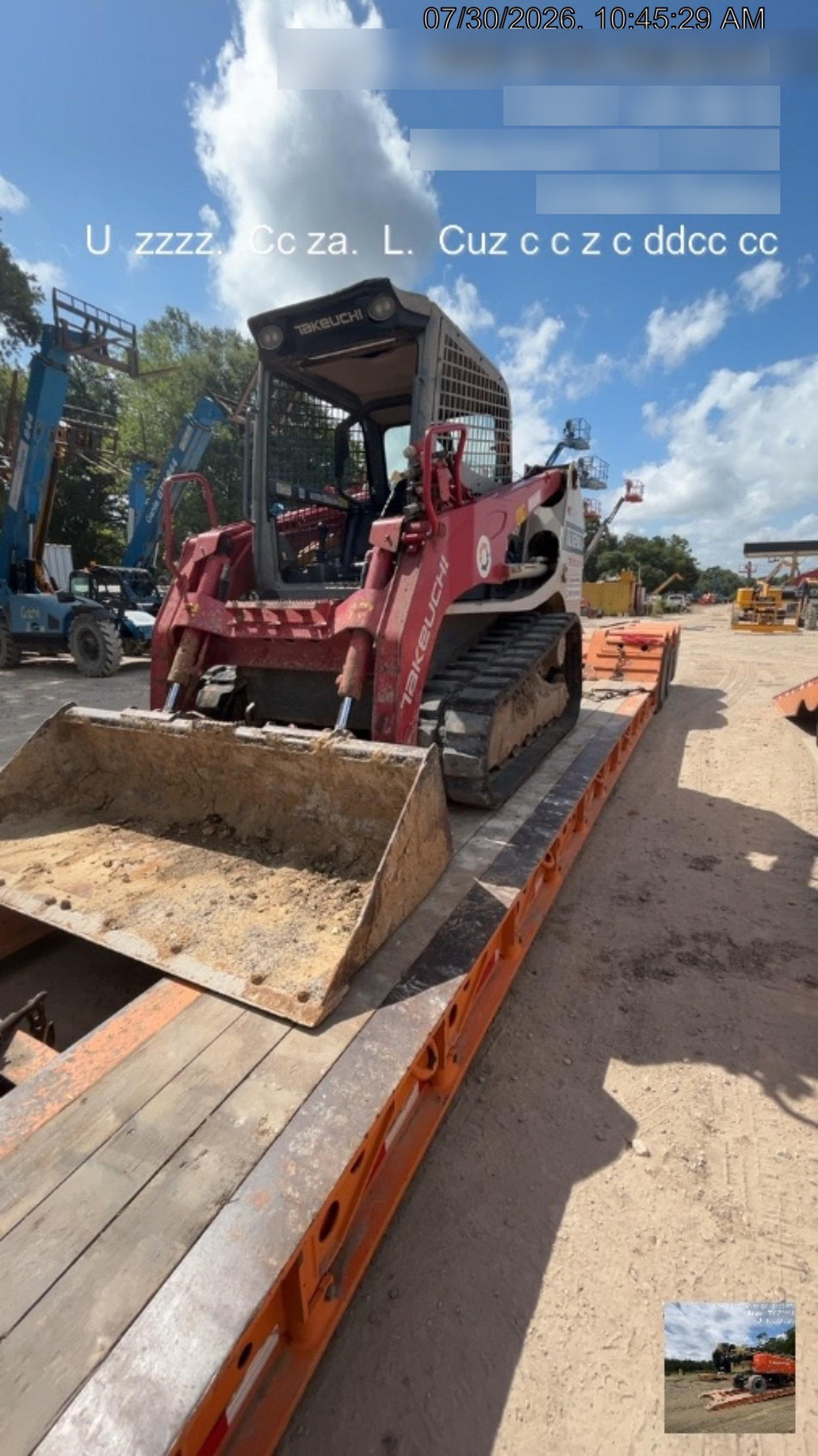 2020 Takeuchi TL12R2-R Canopy, Manual QC