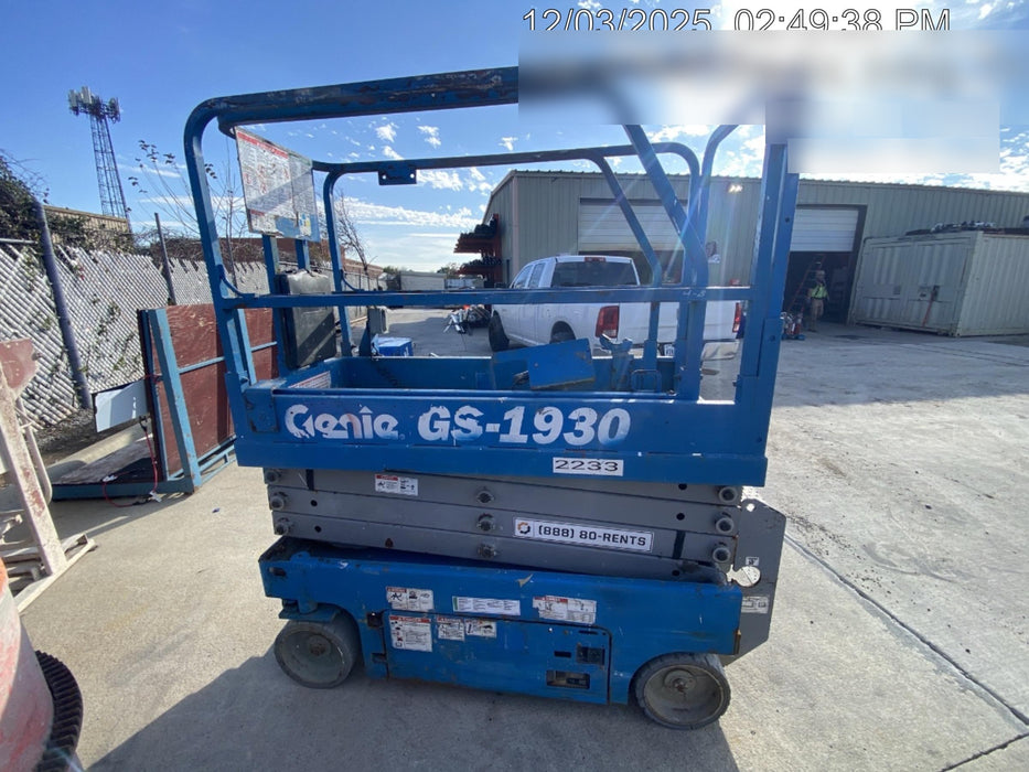 2016 Genie GS-1930 Genie GS1930 Scissor Lift