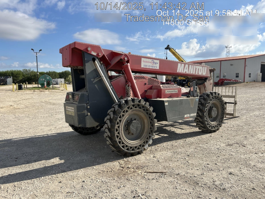 2018 Manitou MTA8044 MTA8044 - 74 HP T4, Canopy, Worklights/Strobe, Beacon, 66" Carriage, 48" Forks, Solid Tires, Lift Hook, Aux Hydraulics