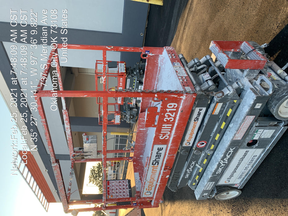 2019 Skyjack SJIII-3219 Skyjack SJIII3219 Standard w/Trojan Batteries