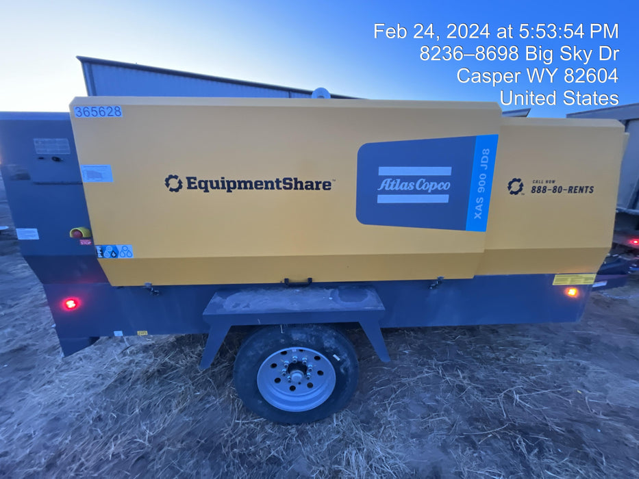 2023 ATLAS COPCO XAS 900