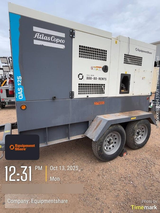 2022 ATLAS COPCO QAS 125
