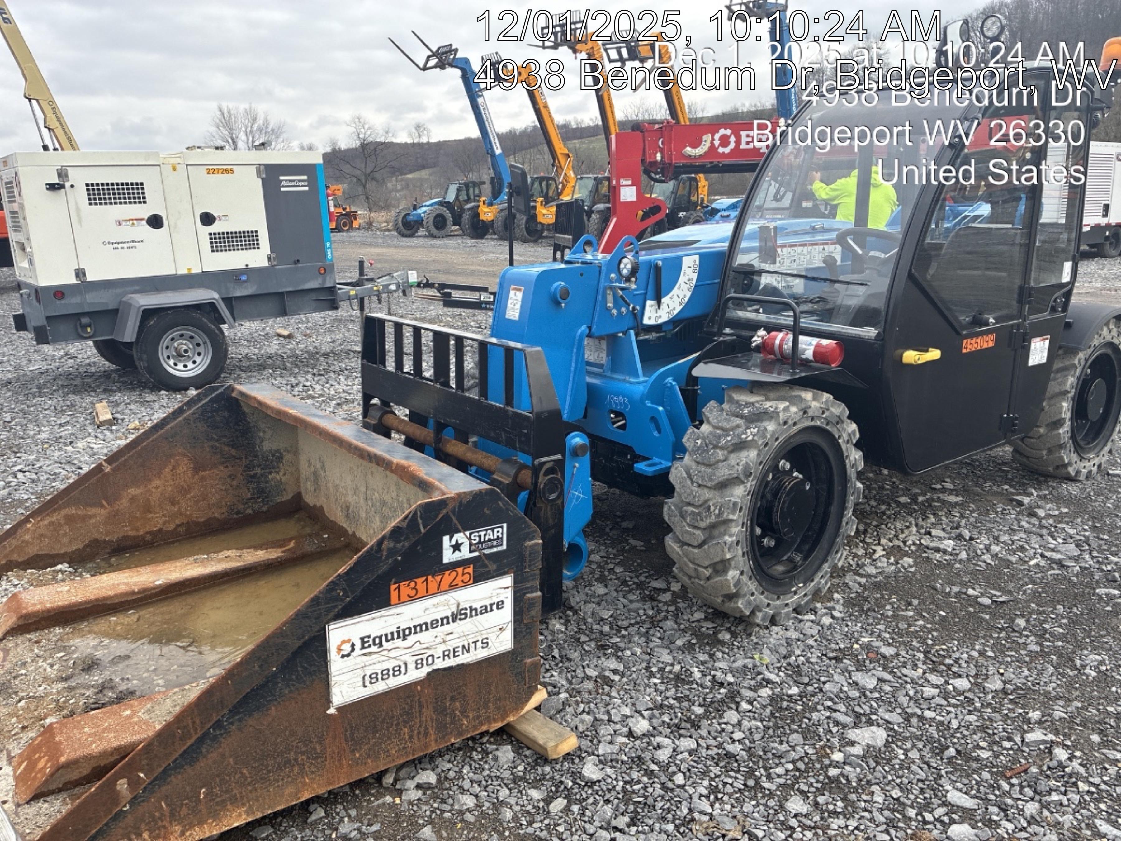 2024 Genie GTH-5519 74Hp Dsl, Cab/Heat/Air, Solid Tires, LED WL, T3 + Access Control
