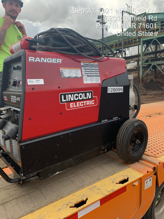 2021 Lincoln Electric Ranger 305 LPG Ranger® 305 LPG Engine Driven Welder
(Kohler®) One-Pak