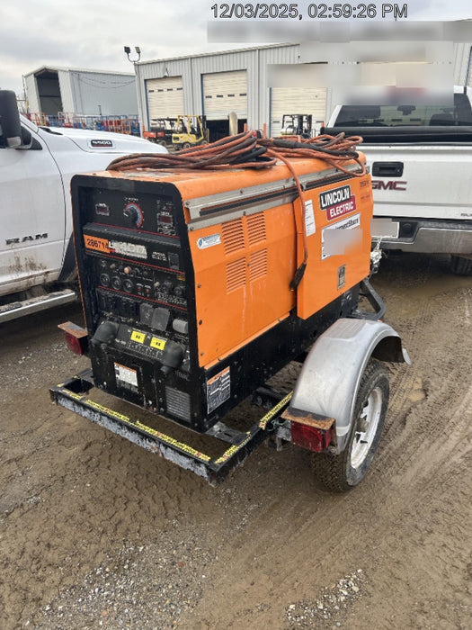 2022 Lincoln Electric LE400 Kubota V1505, Trlr, Cable Rack, Light Kit, ES Decals, T3