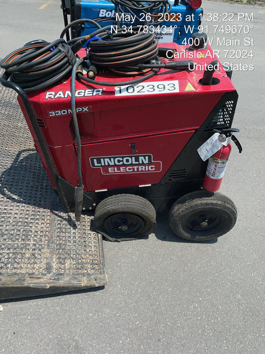 2020 Lincoln Electric Ranger 330MPX Kohler Engine, 330A/28V