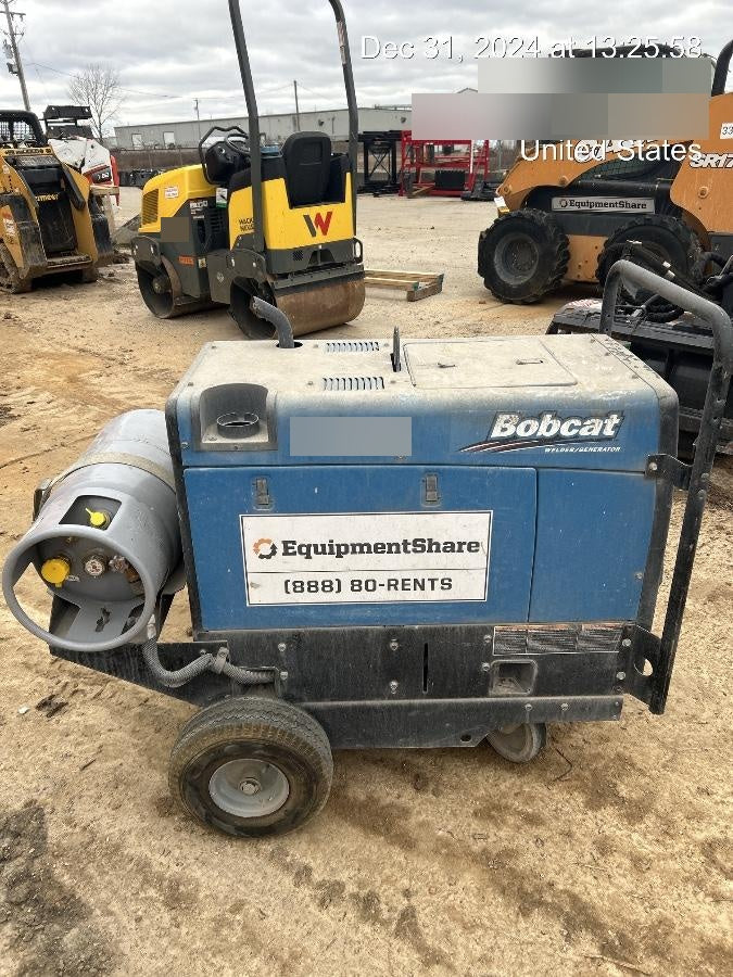 2019 Miller Electric BOBCAT 250 LP/Propane, Running Gear, Tank Bracket, Hose