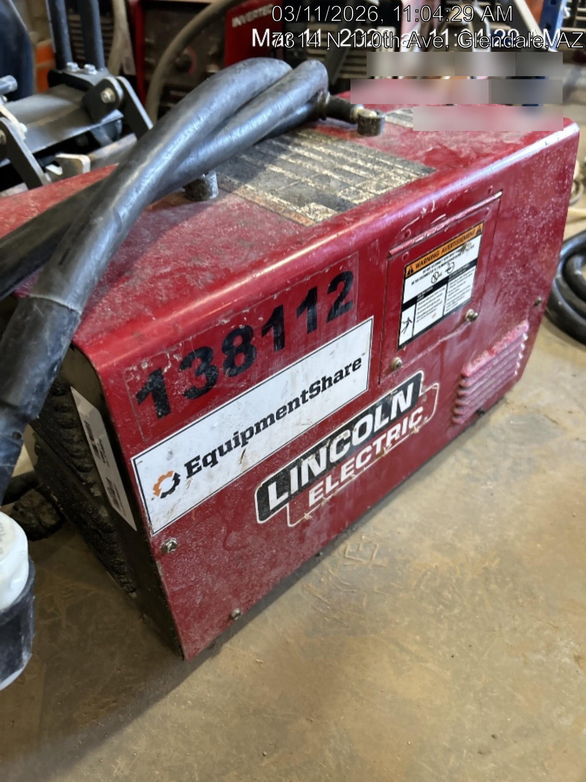2021 LINCOLN ELECTRIC INVERTEC V276