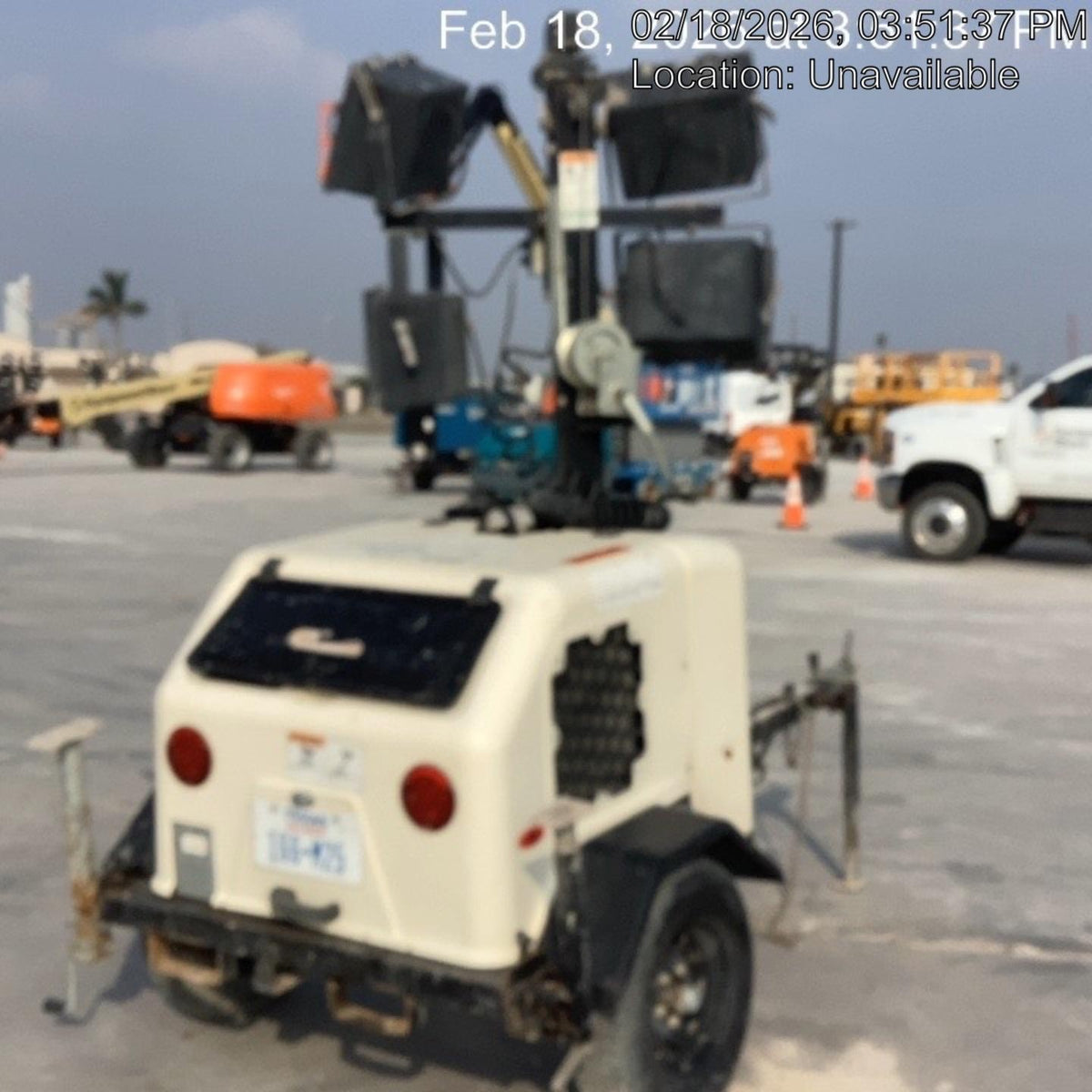 2020 Genie RL4 6kW Light Plant - Metal Halide