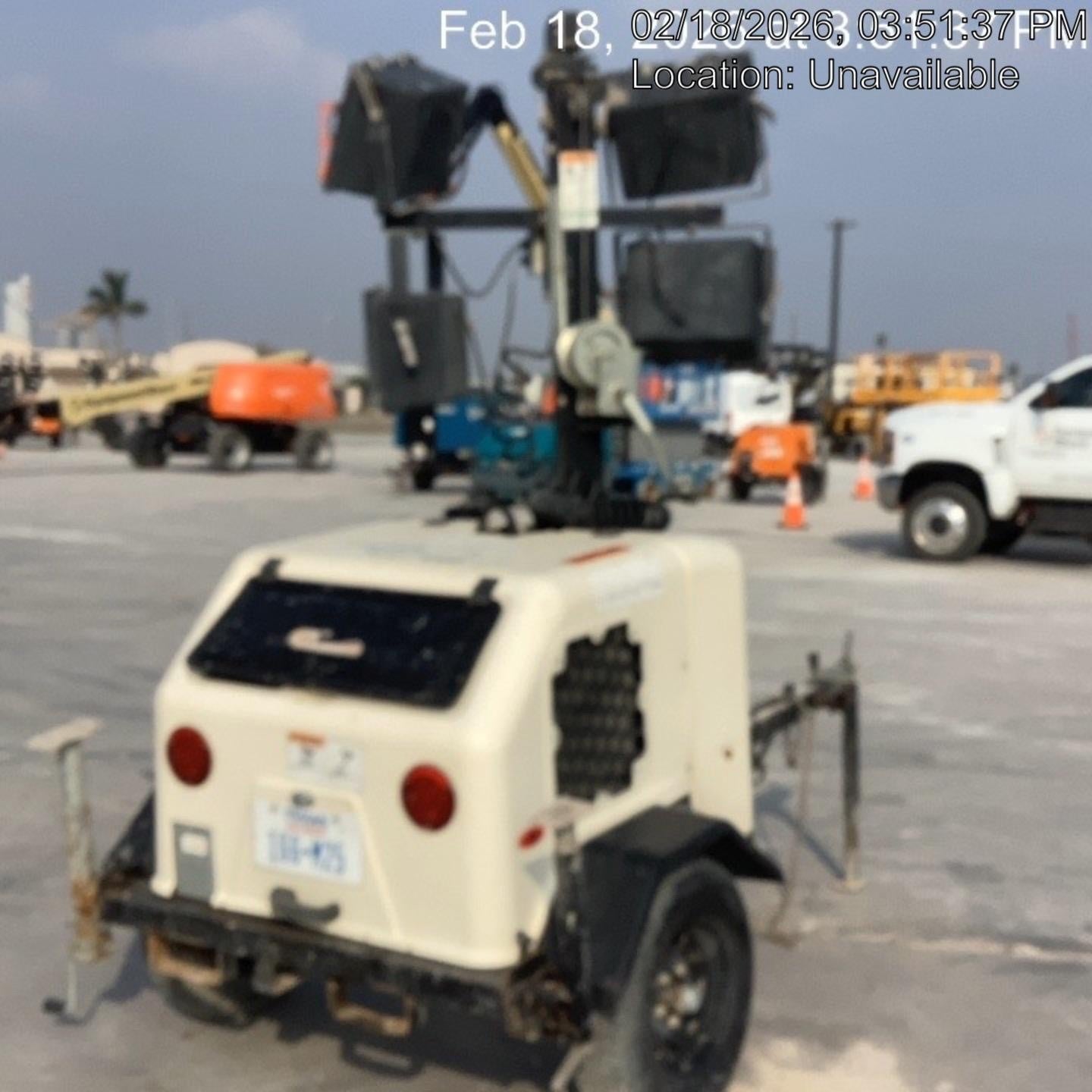2020 Genie RL4 6kW Light Plant - Metal Halide