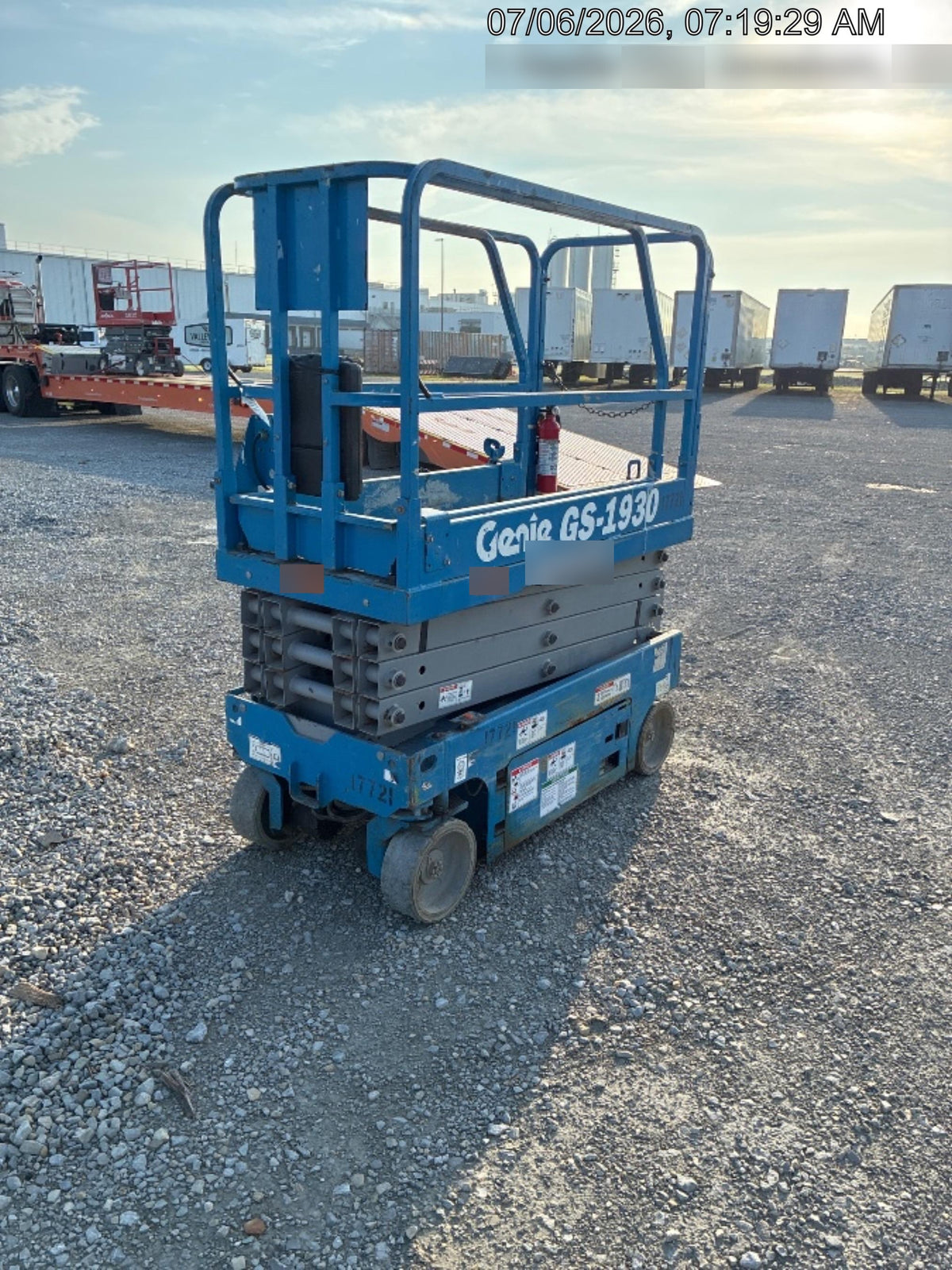 2018 Genie GS-1930 Genie GS-1930 w/Fixed Rail, Chain Entry