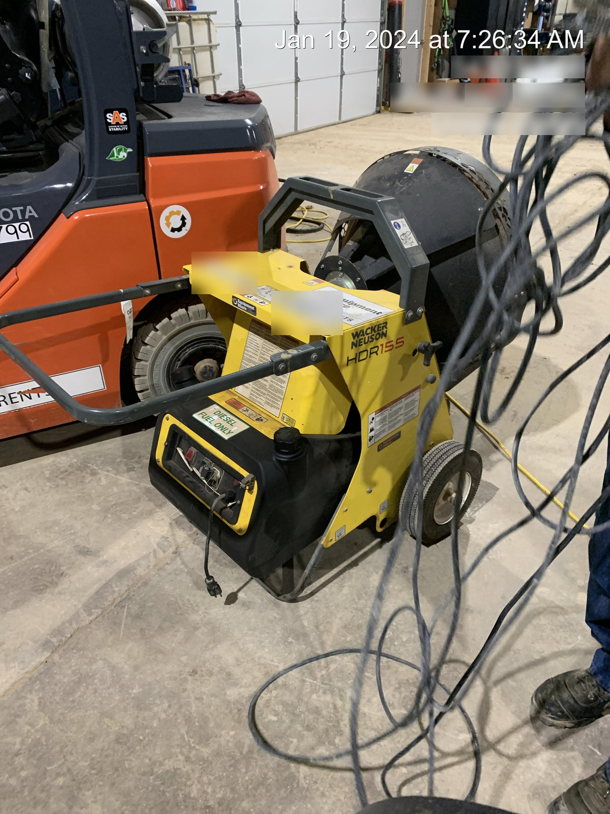 2019 WACKER NEUSON HDR 155