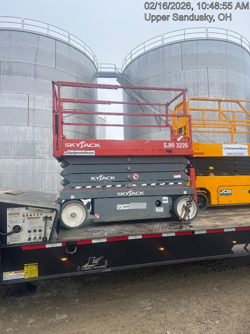 2018 Skyjack SJIII-3226 Standard Rental Specs