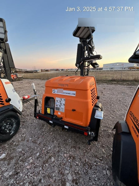 2024 Generac MLT2 Diesel, Flex Switch 120V Input, Powerzone Controller, 
(4) 320W LED Lights, 4kW Generator, 39.9 Gal Fuel Tank, 2" Ball, T3