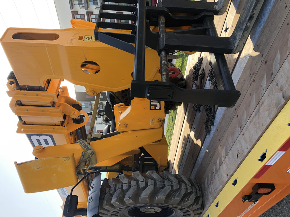 2020 JCB 512-56 Canopy, 74Hp, Solid Tires, Work Lights, Beacon, Aux Hydraulics, Back up Alarm, Lifting Eye, ES Decals