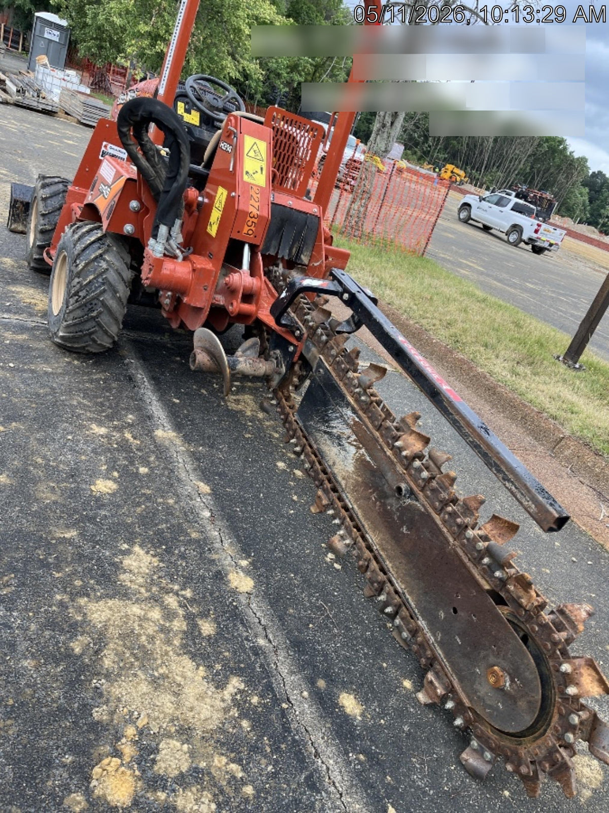 2022 DITCH WITCH RT45A