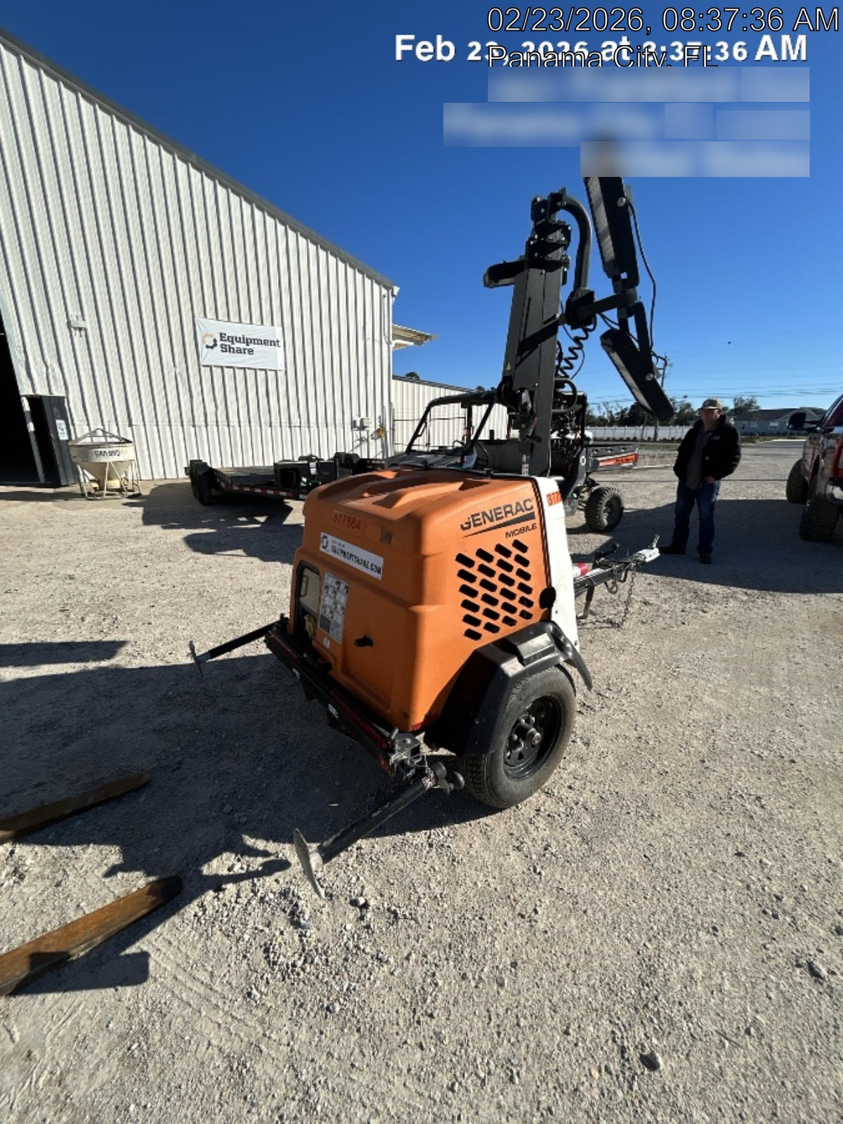 2023 Generac MLT2 Diesel, Flex Switch 120V Input, Powerzone Controller, 
(4) 320W LED Lights, 4kW Generator, 39.9 Gal Fuel Tank, 2" Ball, T3