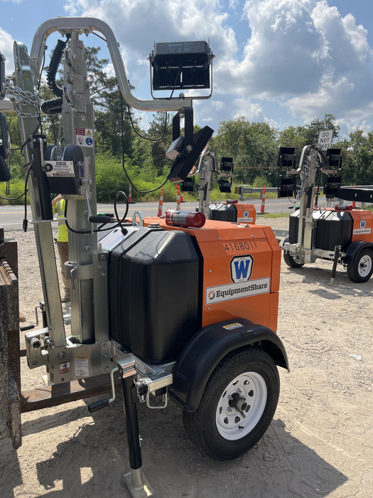 2024 Wanco WLTT-4MM4K Diesel, Deep Sea Controller, Shore Power Plug, Auto Start, (4) 350W LED Floodlights, 4kW Generator, 60 Gal Fuel Tank, 2" Ball, T3
