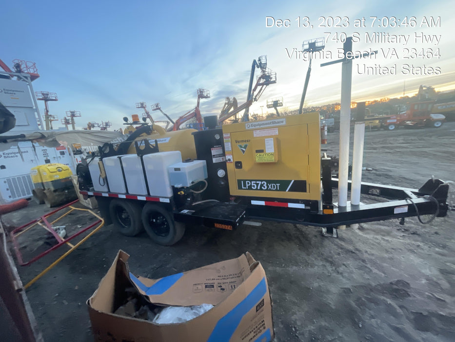 2022 Vac-Tron LP573XDT T4 Koehler Diesel Engine, 500 Gallon Debris Tank, x2 100 Gallon Water Tanks